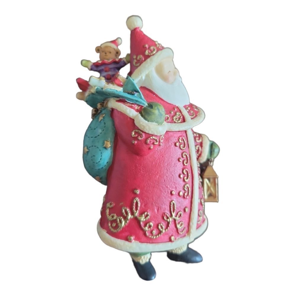 Hallmark Keepsake Santa Yuletide Treasure Ornament+ 2006 - Picture 3 of 5